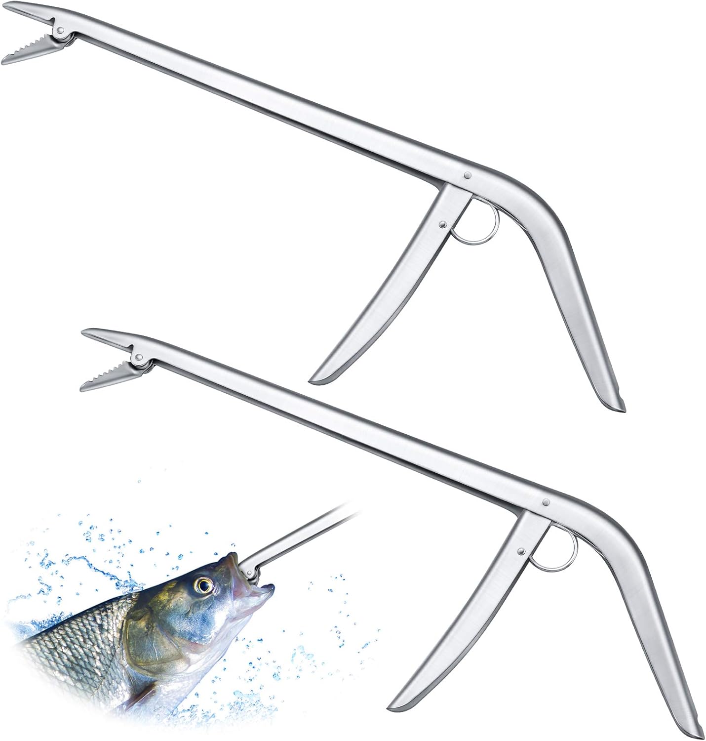 Fishing Hook - 2 Pieces Stainless Steel Fish Hook