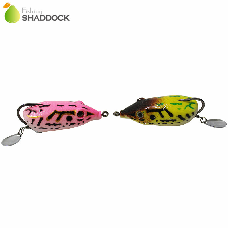 4pcs Rubber Soft Frog Fishing  - Fishing Hook Assortment avaliação e preço
