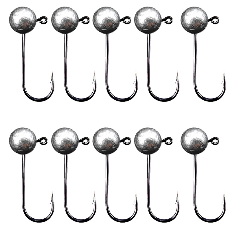 10pcs/lot Jig Head Fishing Hoo - Fishing Hook Barbless avaliação e preço