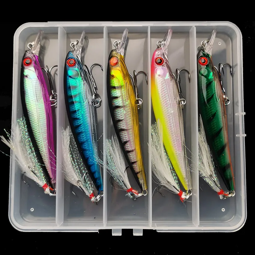 Laser 3D Eyes Bionic Minnow Fi - Fishing Hook avaliação e preço