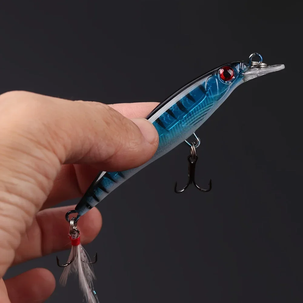 Laser 3D Eyes Bionic Minnow Fi - Fishing Hook avaliação e preço