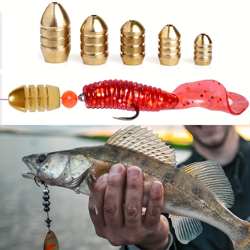 Wholesale 50pcs Golden Copper  - Fishing Hook Jig avaliação e preço
