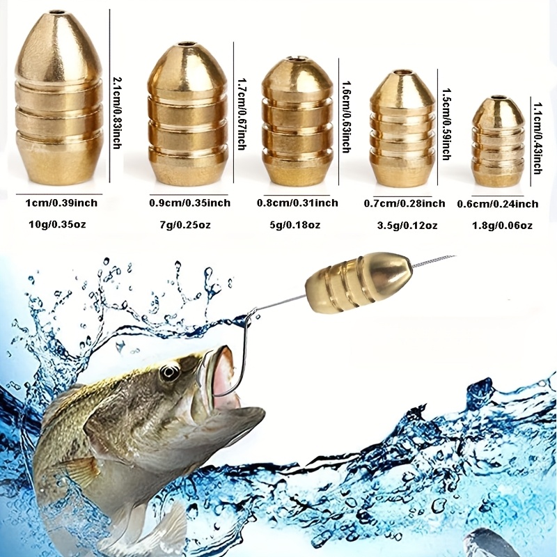 Wholesale 50pcs Golden Copper  - Fishing Hook Jig avaliação e preço