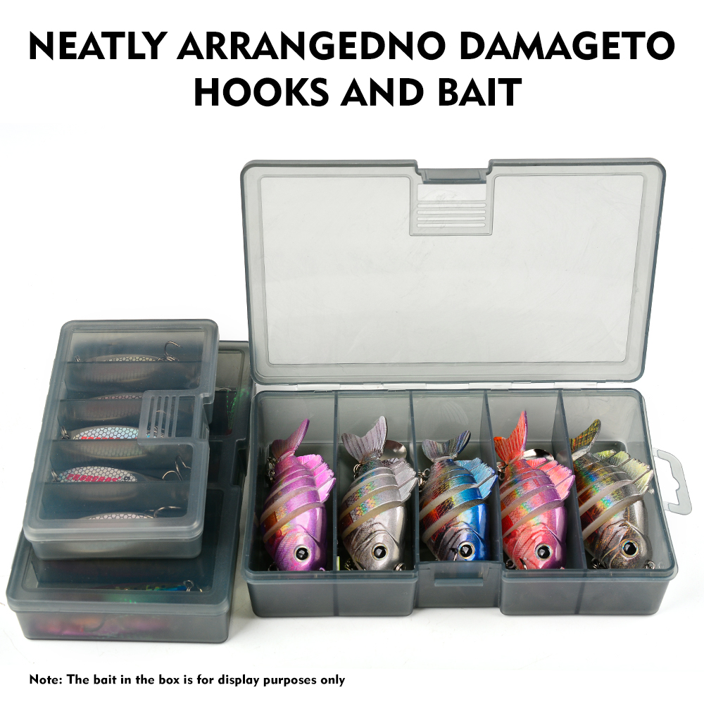PROBEROS Fishing Tackle Box La - Fishing Hook Size avaliação e preço