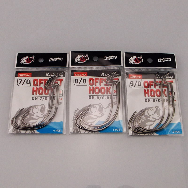 ESFISHING Offset Hook Carbon S - Fishing Hook Offset avaliação e preço