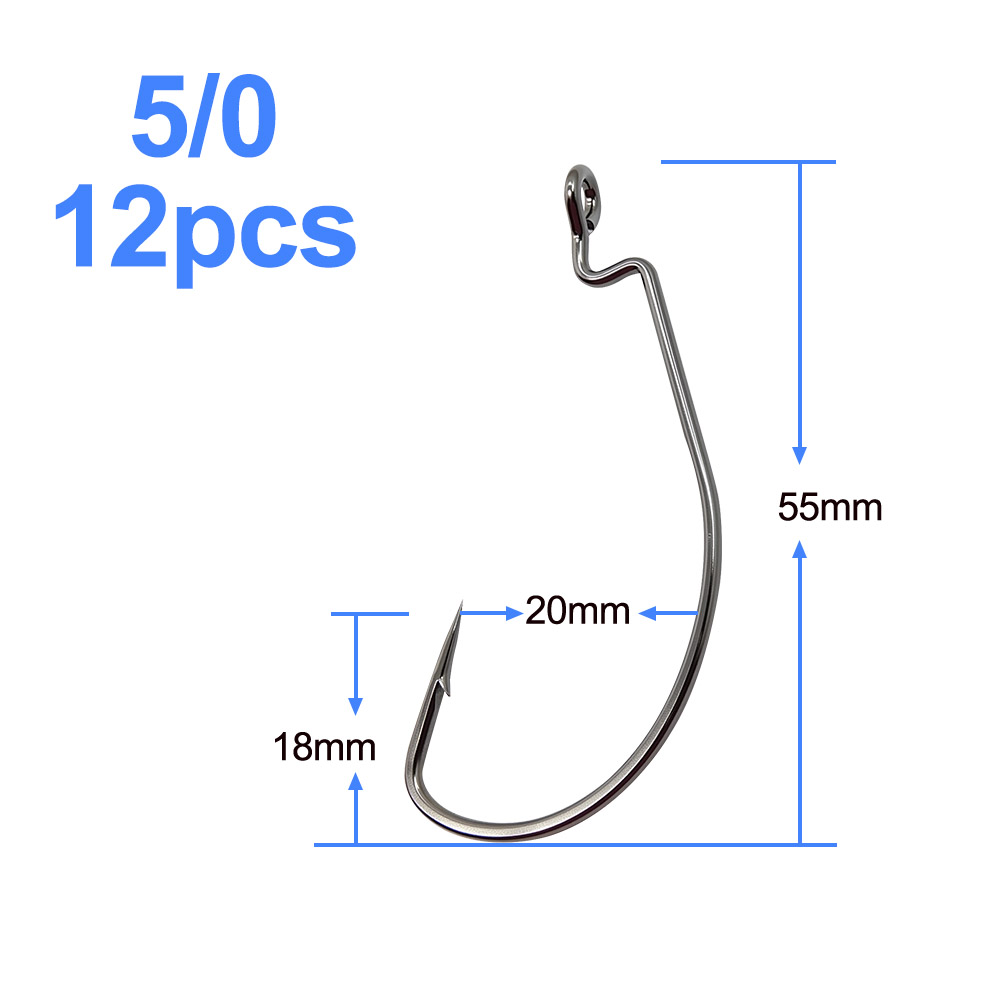 ESFISHING Offset Hook Carbon S - Fishing Hook Offset avaliação e preço