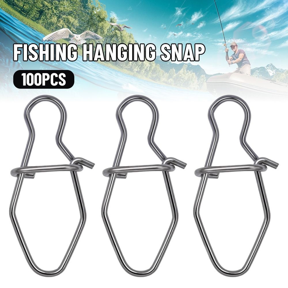 100pcs/lot nice Snap Fishing B - Fishing Hook Box avaliação e preço
