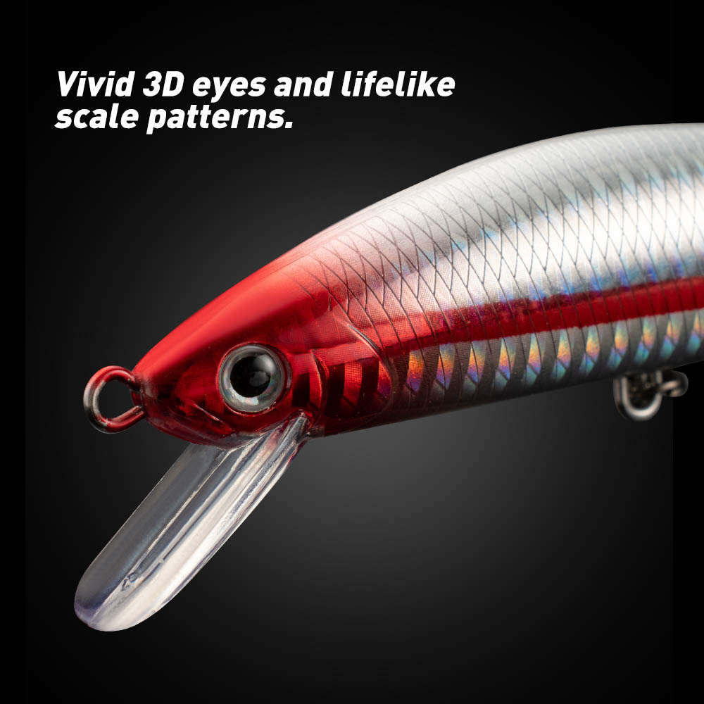 Fishing Lure Sinking Minnow 13 - Fishing Hook Treble avaliação e preço