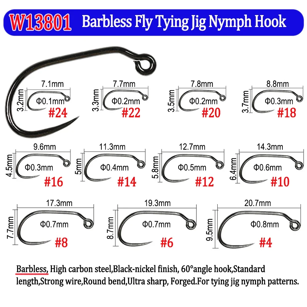 200pcs Barbed and Barbless Fis - Fishing Hook Barbless avaliação e preço