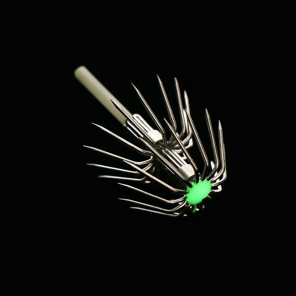 5Pcs Stainless Steel Double La - Fishing Hook Assortment avaliação e preço