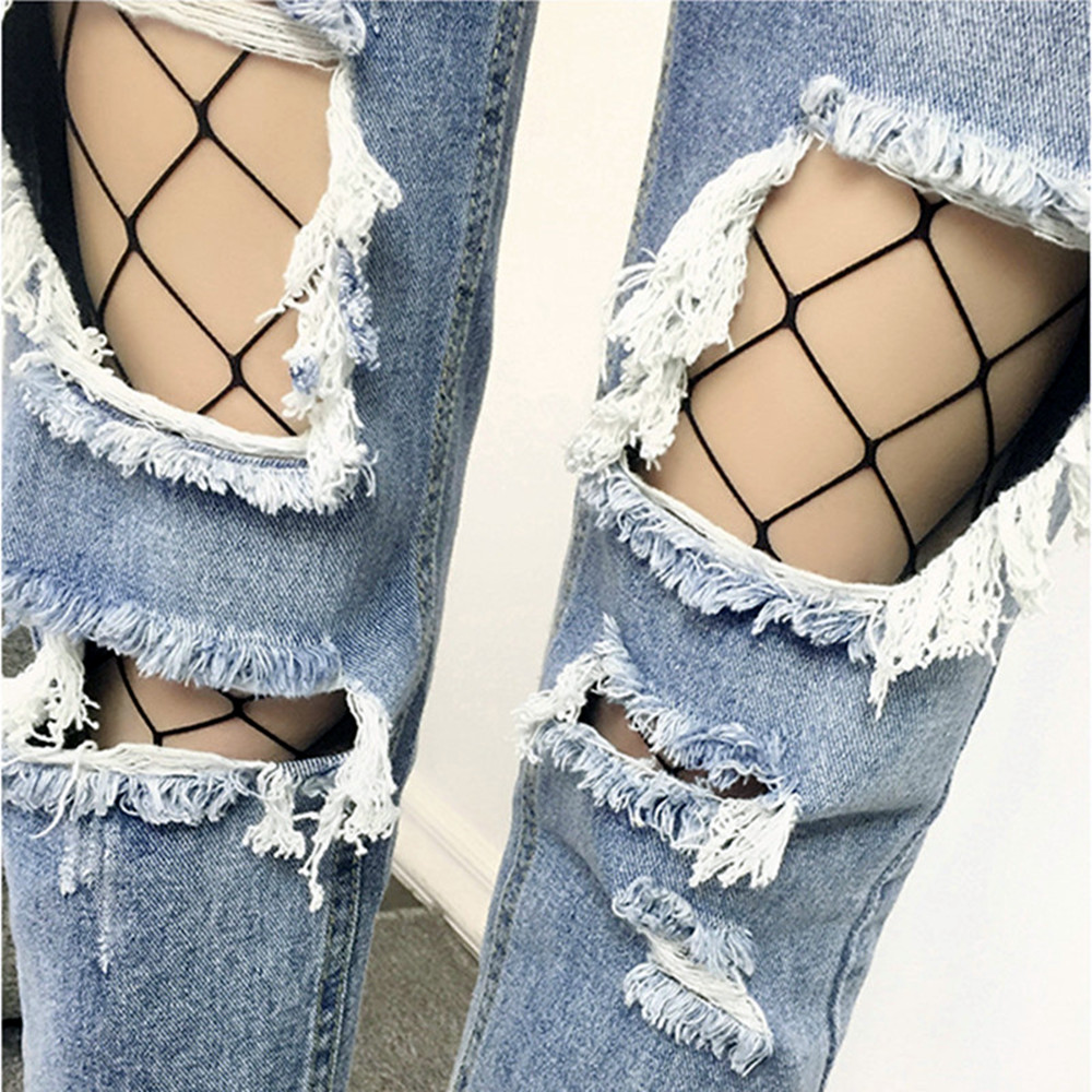 Sexy Women Fishnet Pantyhose M - Fishing Hook Size avaliação e preço
