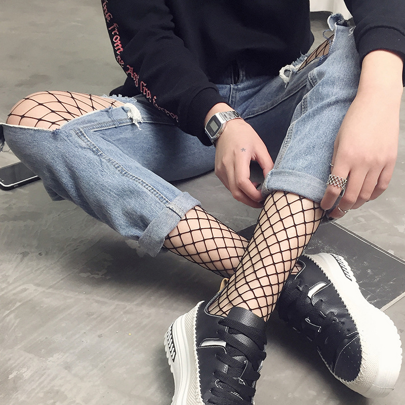Sexy Women Fishnet Pantyhose M - Fishing Hook Size avaliação e preço