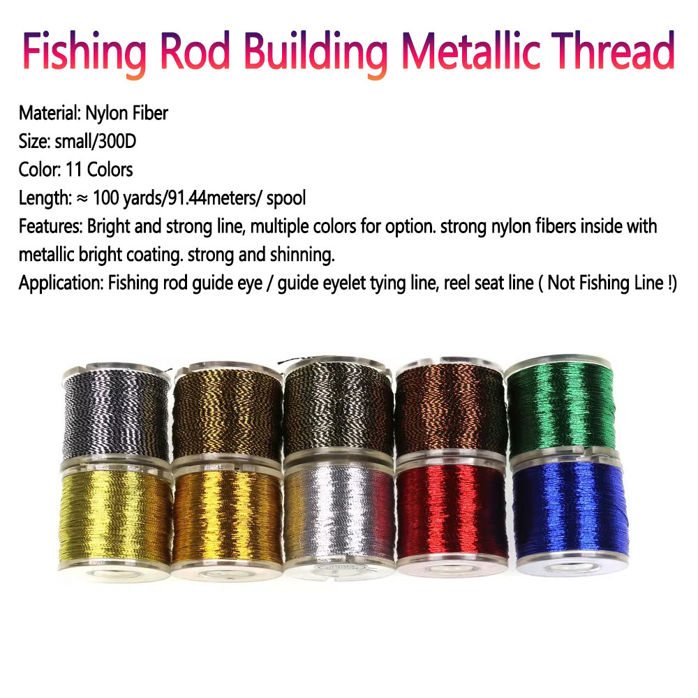 100 yards/Spool Fishing Rod Bu - Fishing Hook Jig avaliação e preço