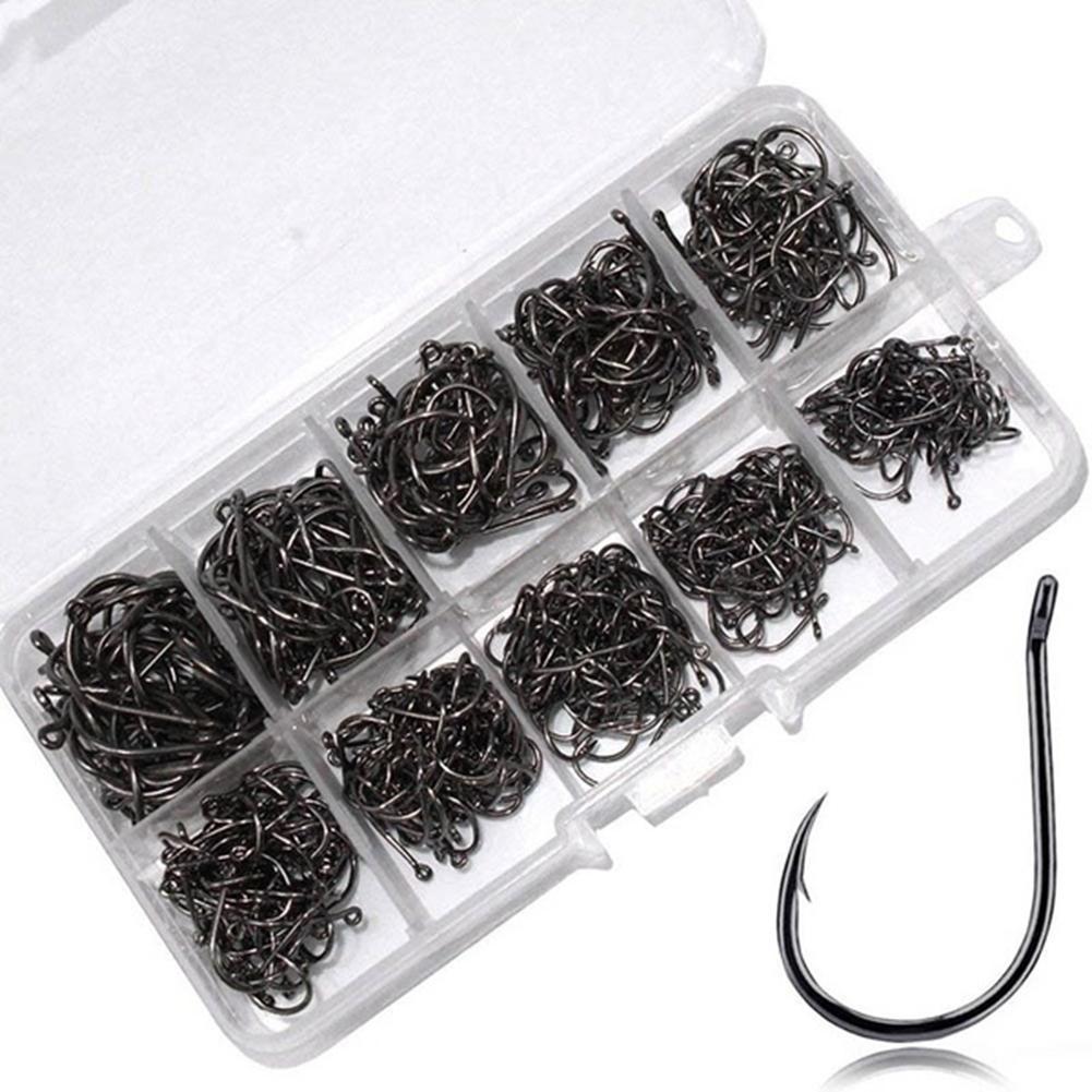 100/500pcs Fishing Hooks Set C - Fishing Hook Circle avaliação e preço