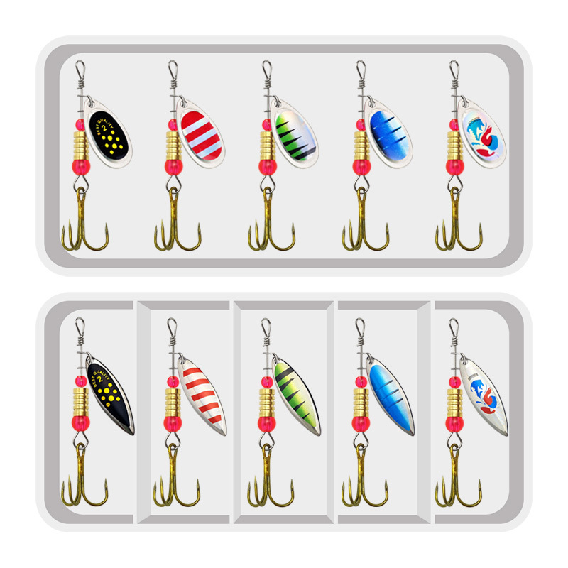 Fishing Lure Spinner Rotation  - Fishing Hook Treble avaliação e preço