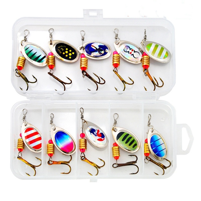 Fishing Lure Spinner Rotation  - Fishing Hook Treble avaliação e preço