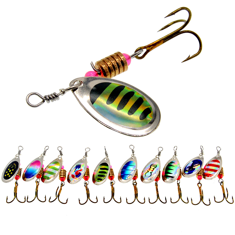 Fishing Lure Spinner Rotation  - Fishing Hook Treble avaliação e preço