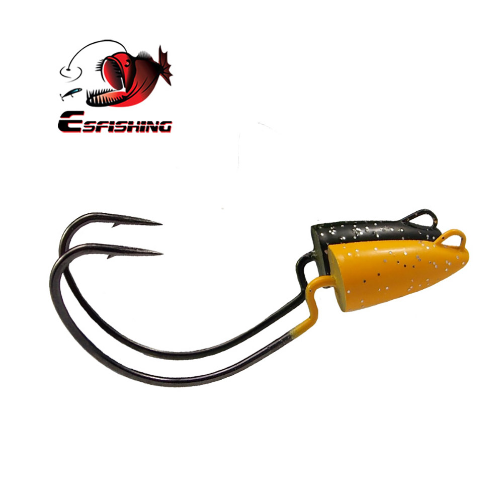 ESFISHING Offset Hook High Str - Fishing Hook Offset avaliação e preço