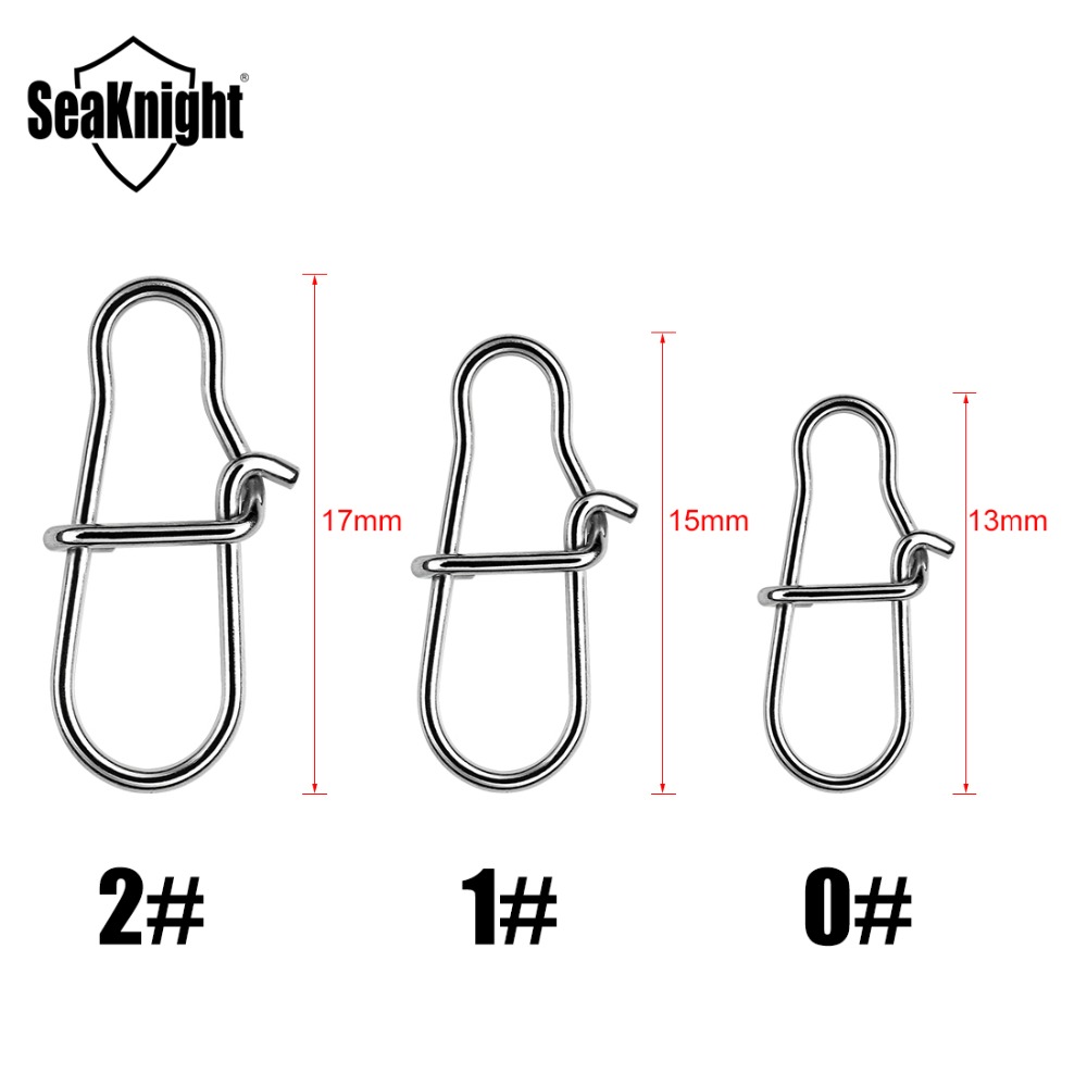 SeaKnight 50PCS/Lot Fishing Co - Fishing Hook Stainless Steel avaliação e preço