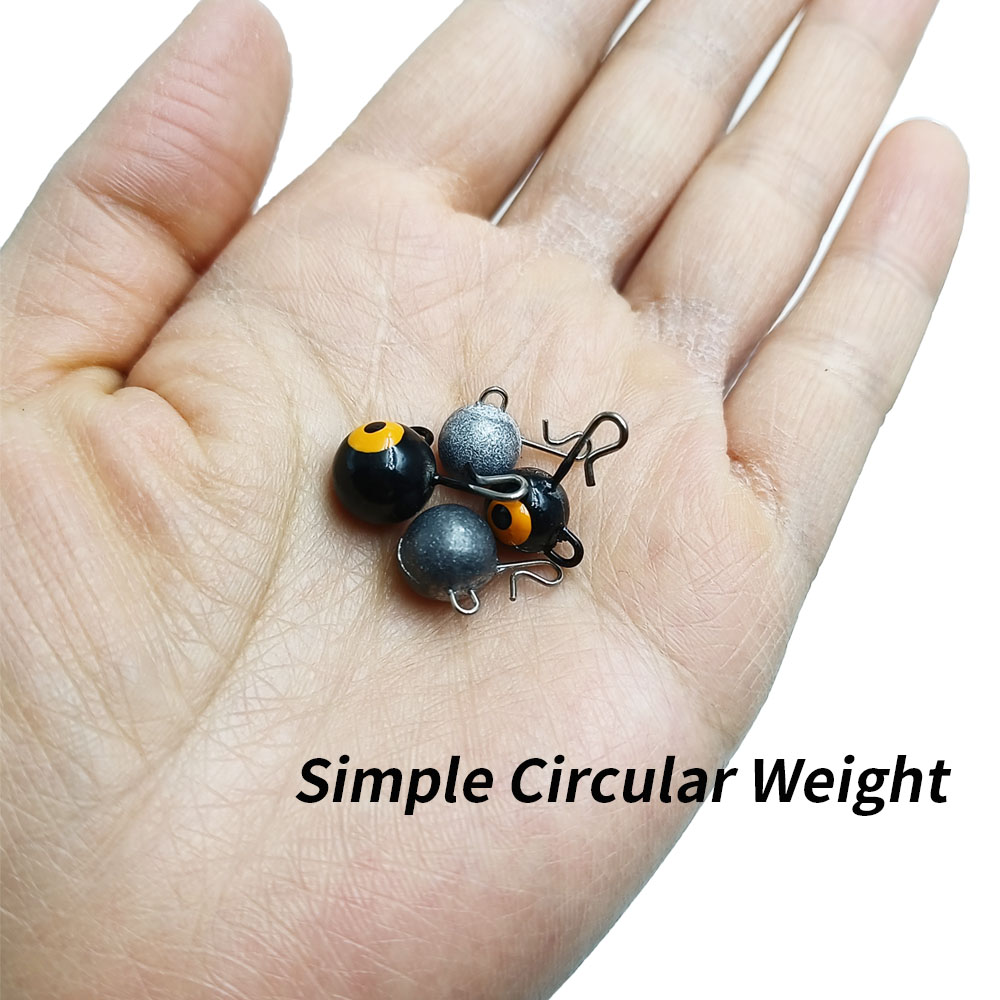 5Pcs Fishing Weight Sinker Rou - Fishing Hook Jig avaliação e preço