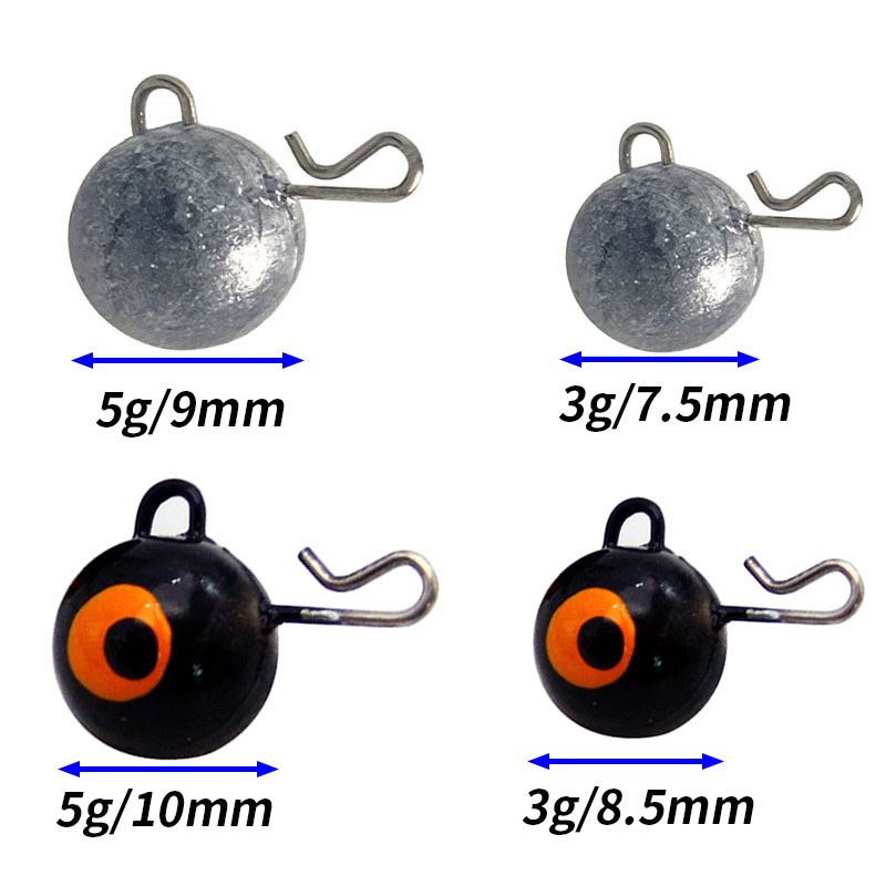 5Pcs Fishing Weight Sinker Rou - Fishing Hook Jig avaliação e preço
