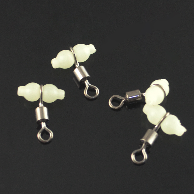 MNFT 100Pcs Luminous 3 Way Dur - Fishing Hook Size avaliação e preço