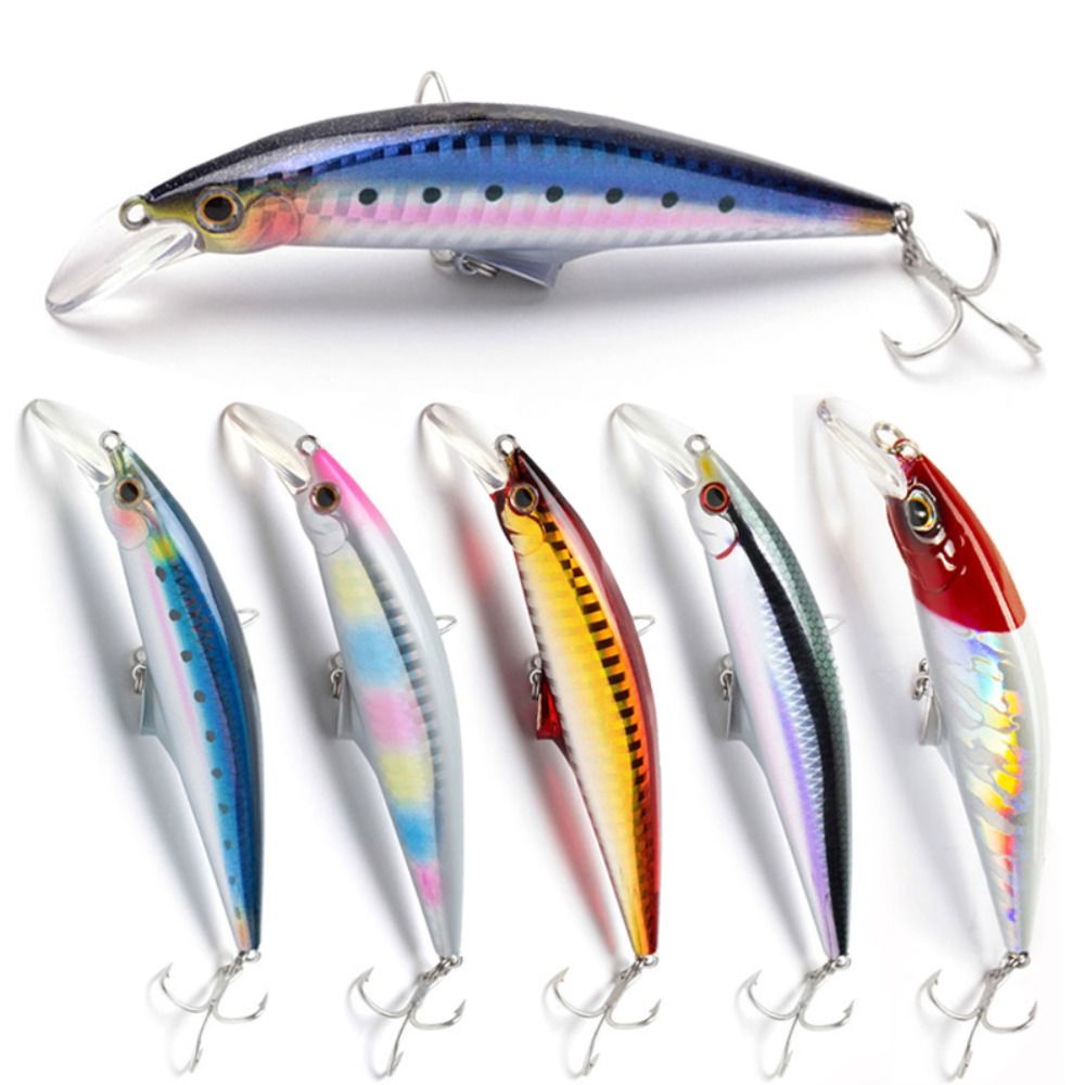 95mm/30g Hard Bait Top Water S - Fishing Hook Treble avaliação e preço