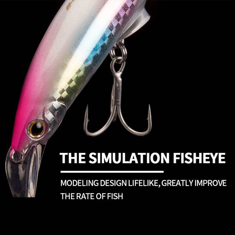 95mm/30g Hard Bait Top Water S - Fishing Hook Treble avaliação e preço