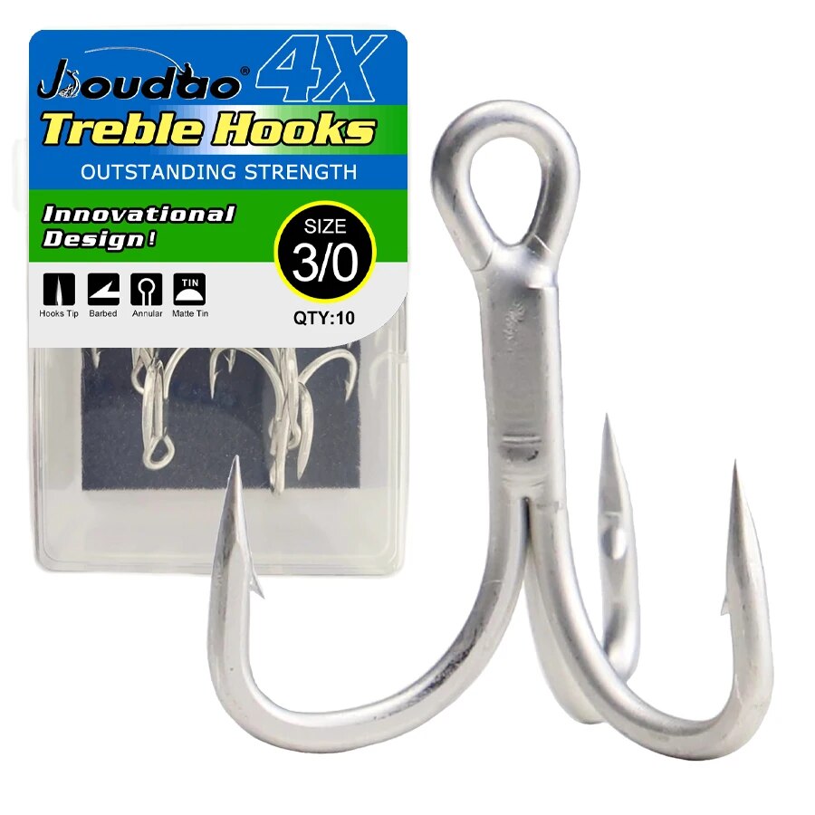 Fishing Treble Hooks High Carb - Fishing Hook Barbless avaliação e preço