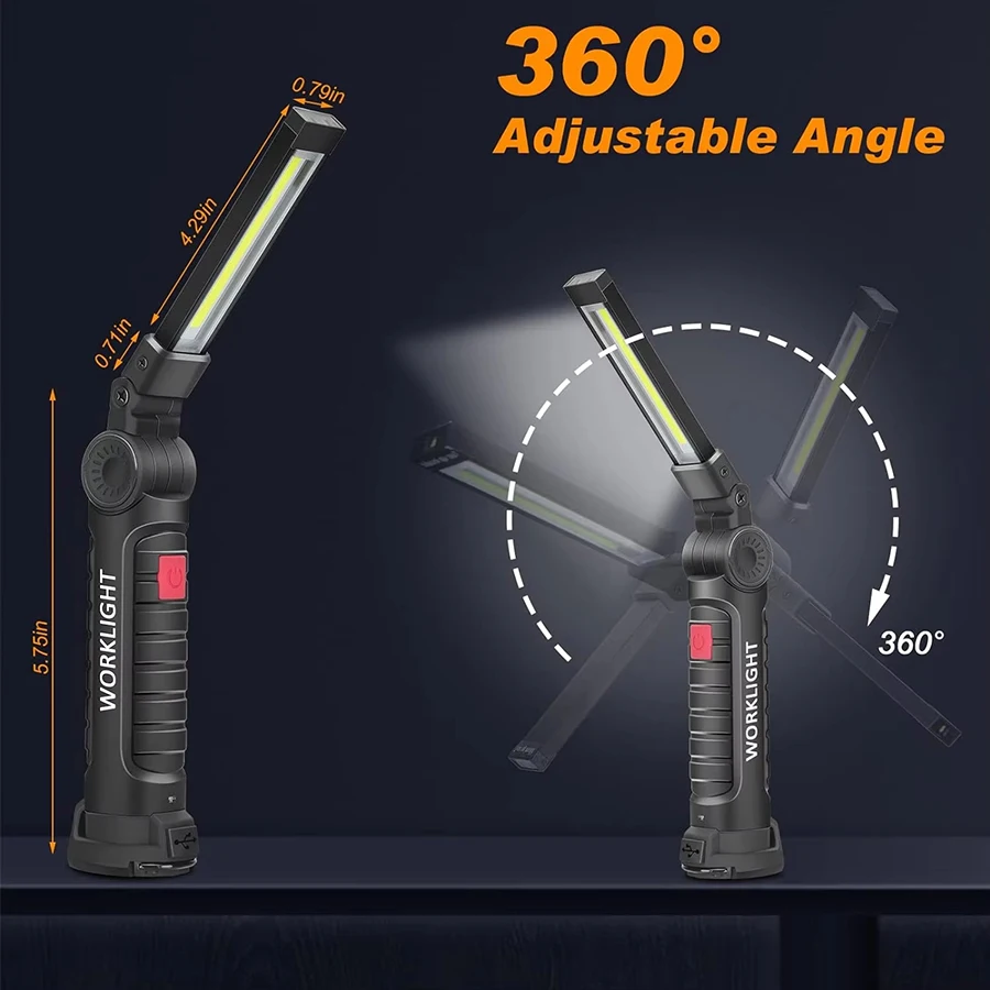 Rechargeable Magnetic Work Lig - Fishing Hook avaliação e preço
