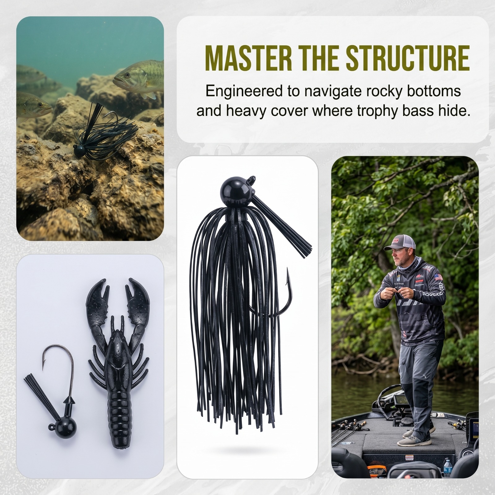 Goture 1pcs Swim Football Jig  - Fishing Hook Weedless avaliação e preço
