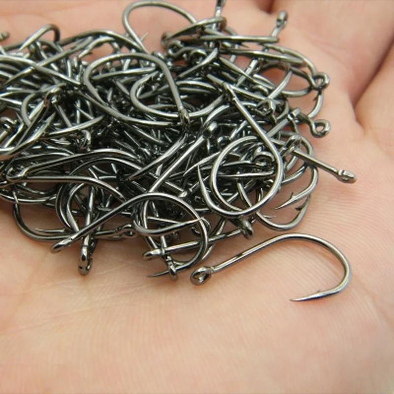 100pc/lot Fishing Hooks Double - Fishing Hook Circle avaliação e preço