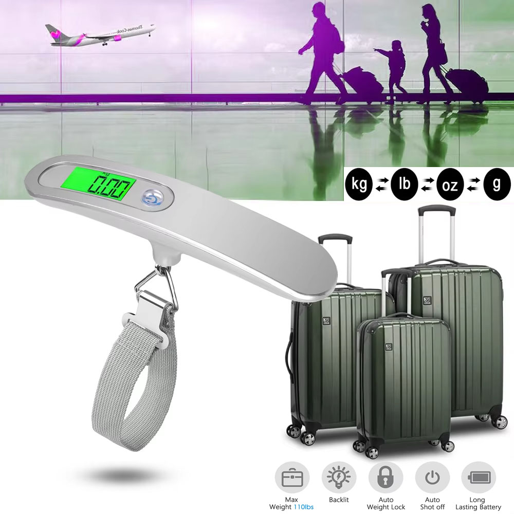 Portable Scale Digital LCD Dis - Fishing Hook Stainless Steel avaliação e preço