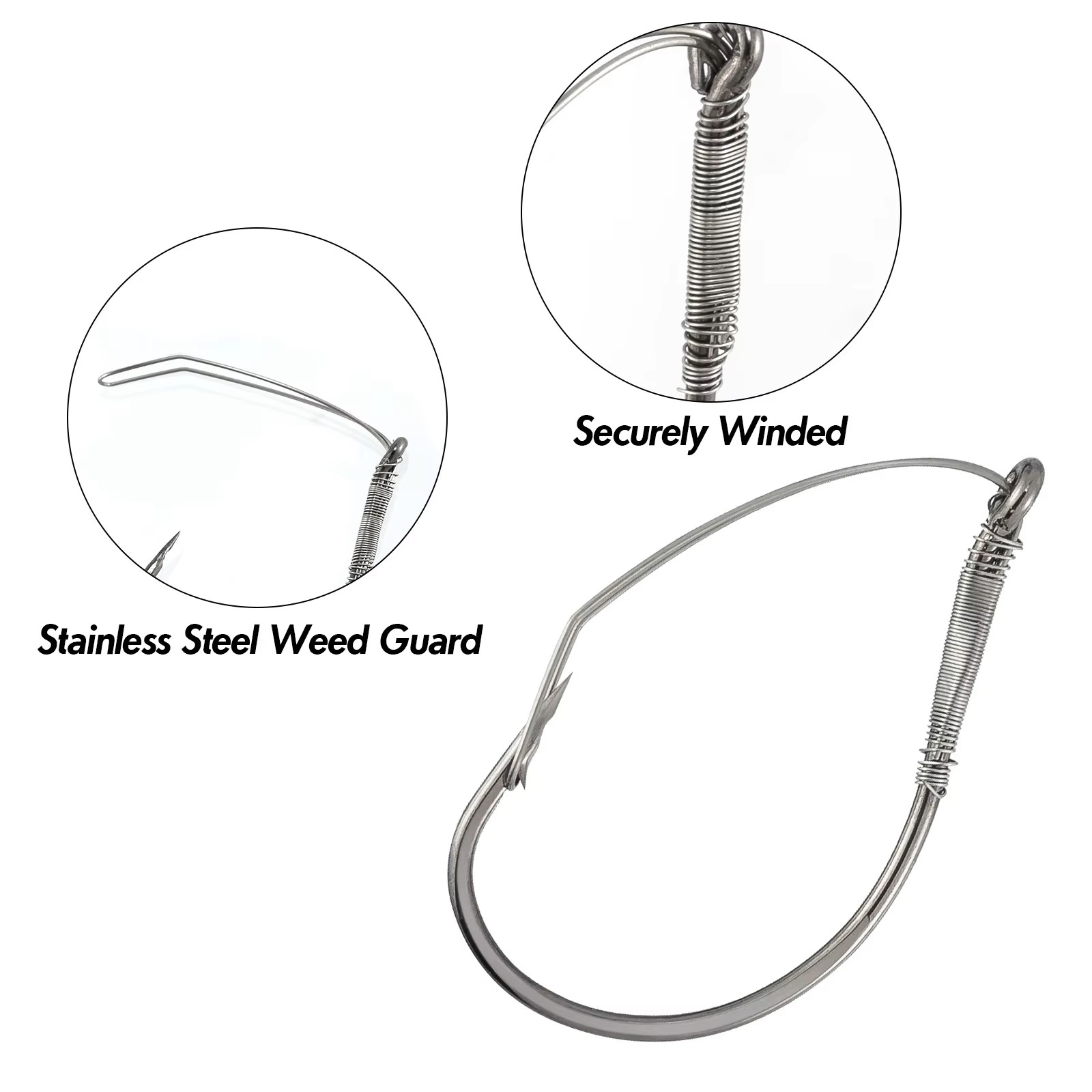 FishTrip Weedless Wacky Rig Ho - Fishing Hook Weedless avaliação e preço