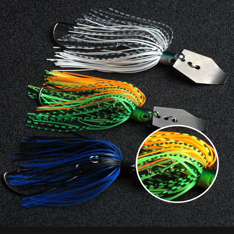 1pc12g Rubber Jig Head Weedles - Fishing Hook Weedless avaliação e preço