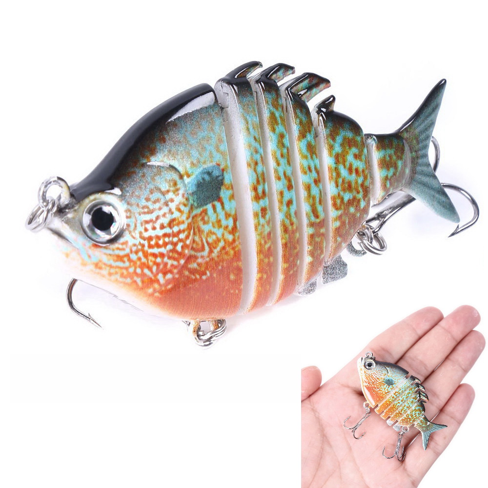 63mm 9.3g Lifelike Tilapia Swi - Fishing Hook Treble avaliação e preço