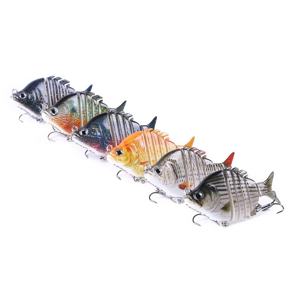 63mm 9.3g Lifelike Tilapia Swi - Fishing Hook Treble avaliação e preço
