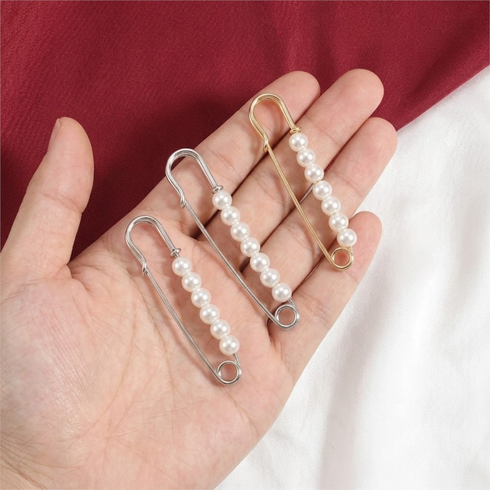 10pcs Large Faux Pearl Decorat - Fishing Hook Size avaliação e preço