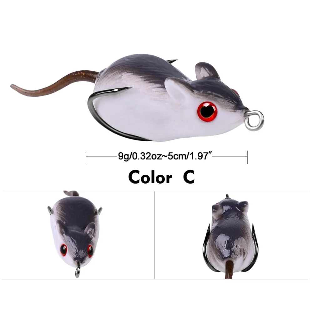 Soft Amphibian Fishing Lure wi - Fishing Hook Weedless avaliação e preço