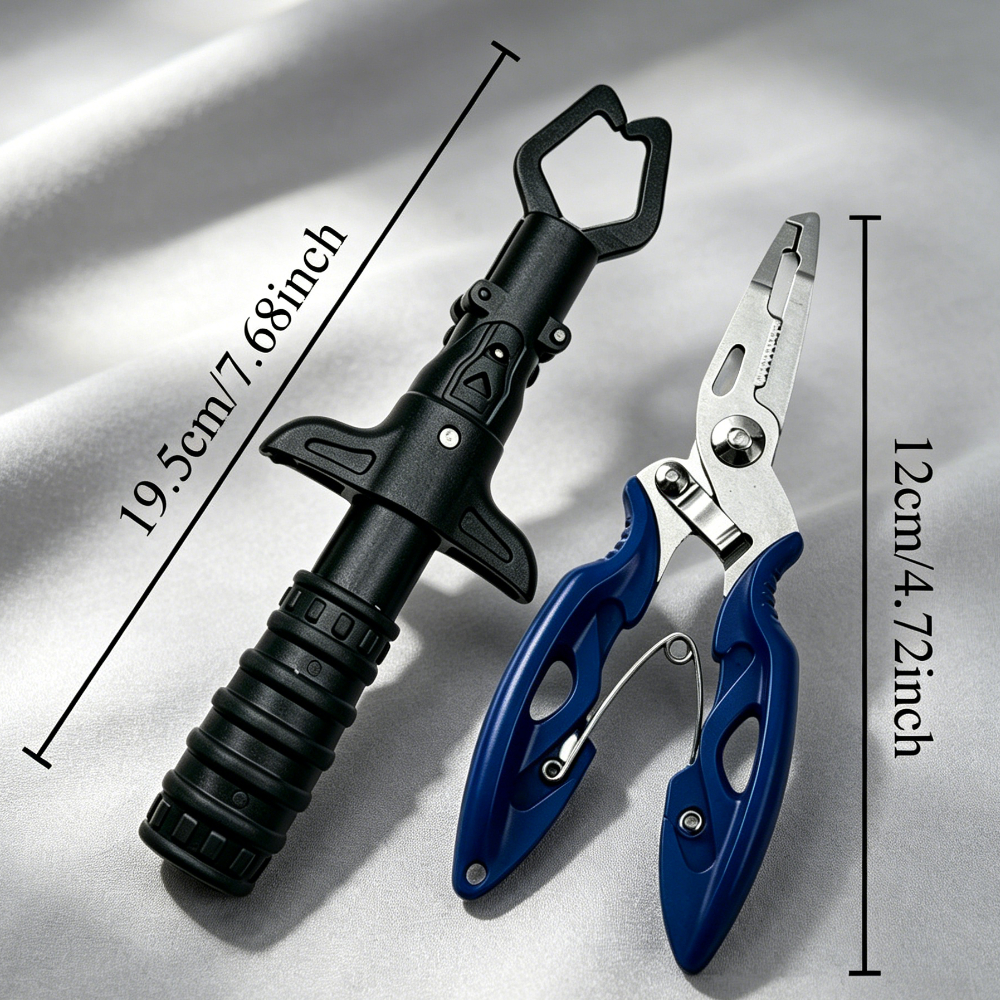 1/2pcs Fishing Gripper and Pli - Fishing Hook Remover avaliação e preço
