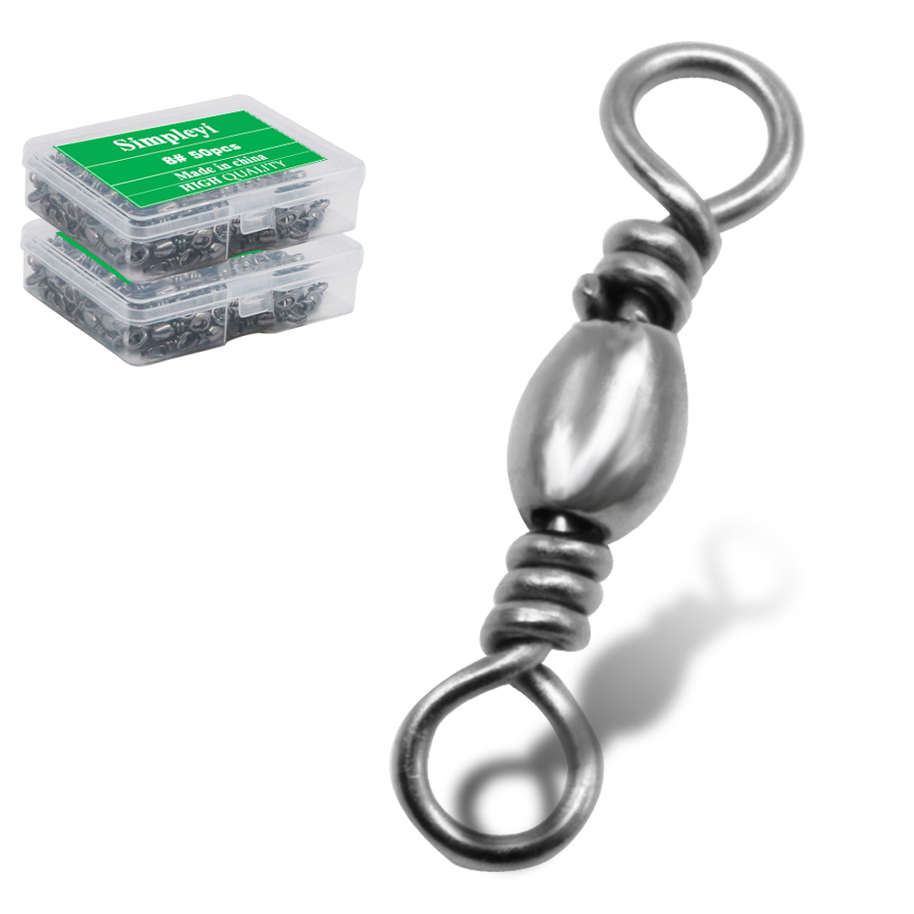 50pcs/1Box Stainless Steel Fis - Fishing Hook Stainless Steel avaliação e preço