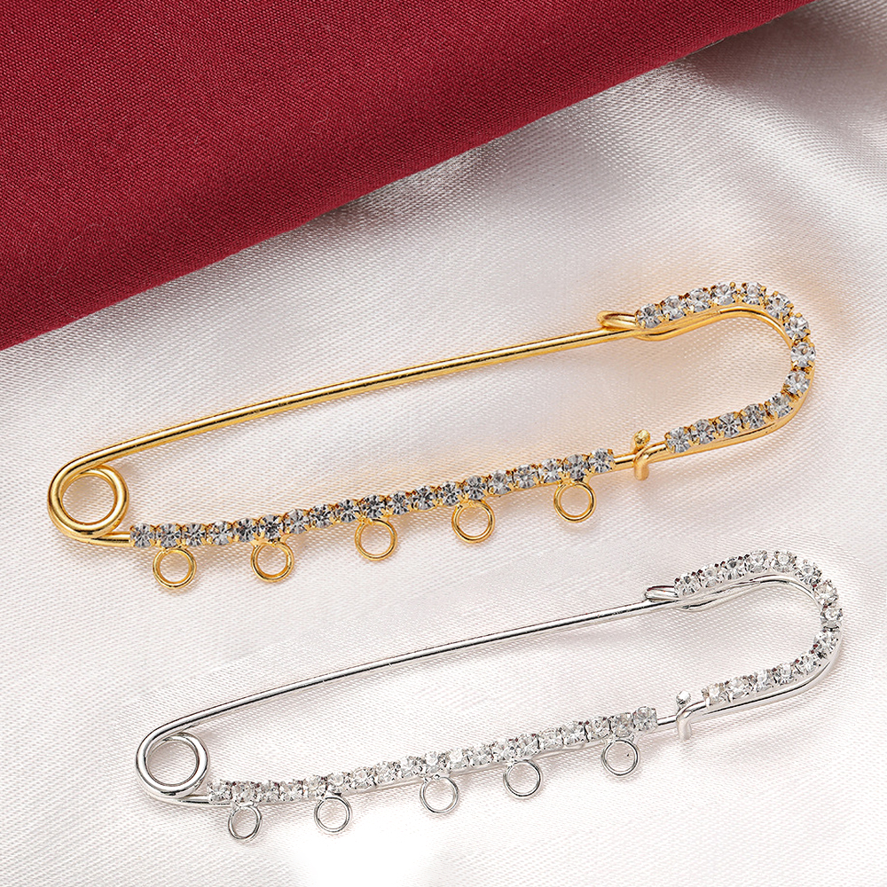 5pcs 50/60/70/75mm Rhinestone  - Fishing Hook Size avaliação e preço