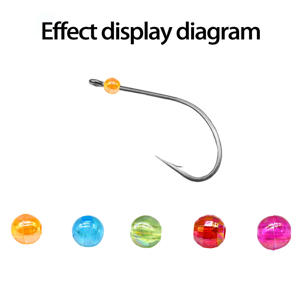 MNFT Mix 5 Colors Round Beads  - Fishing Hook Assortment avaliação e preço