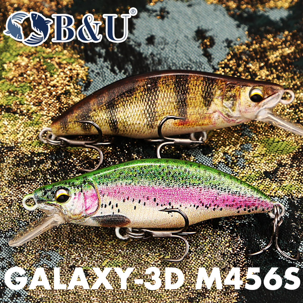 B&U Trout Pattern Hard Bait Si - Fishing Hook Assortment avaliação e preço