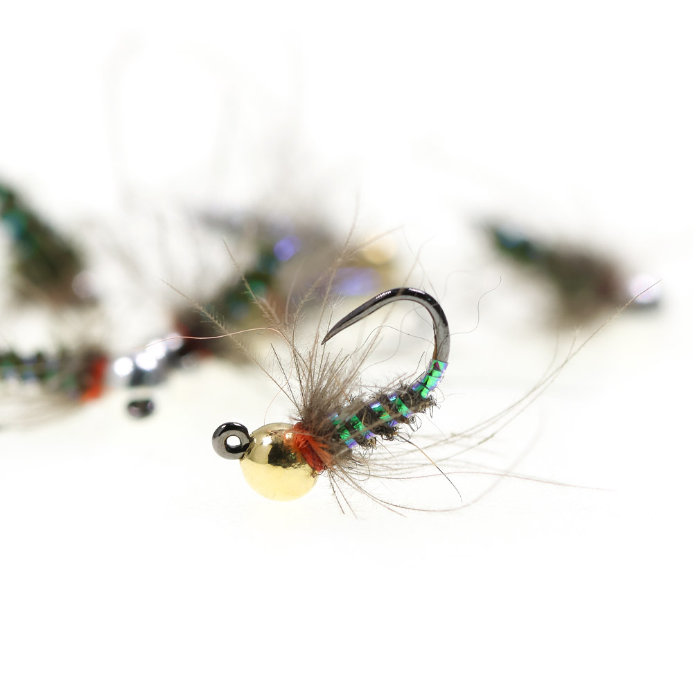 4pcs #16 Tungsten Beadhead CDC - Fishing Hook Barbless avaliação e preço