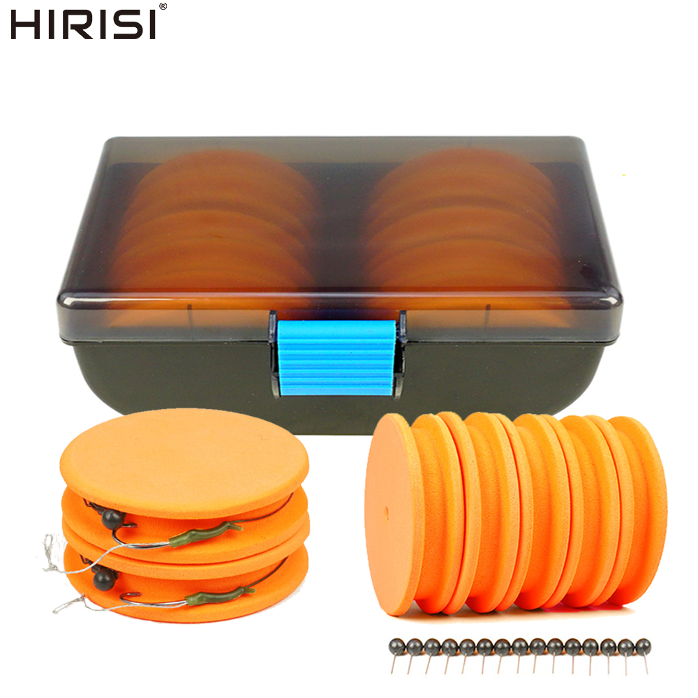 HIRISI 10Pcs/Box EVA Foam Fish - Fishing Hook Box avaliação e preço
