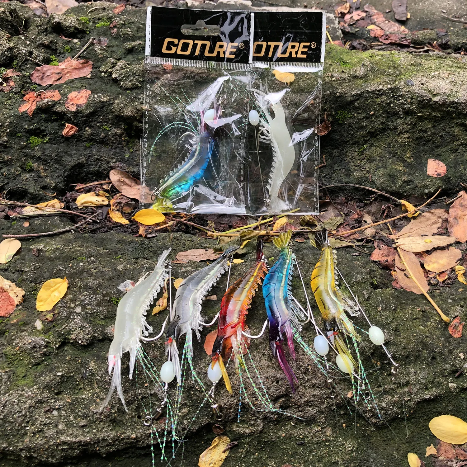 Goture Silicon Shrimp Fishing  - Fishing Hook Assortment avaliação e preço