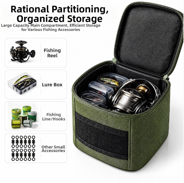 Waterproof Tackle Bag for Angl - Fishing Hook Box avaliação e preço