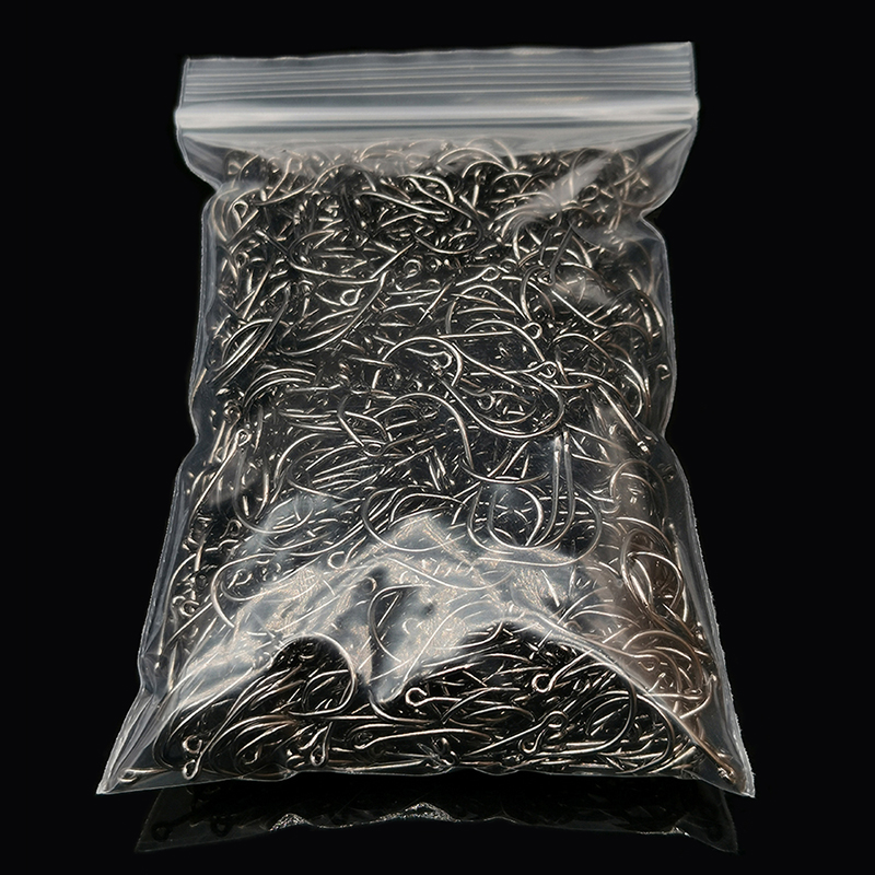200Pcs Fishing Hooks Eyed Circ - Fishing Hook Circle avaliação e preço