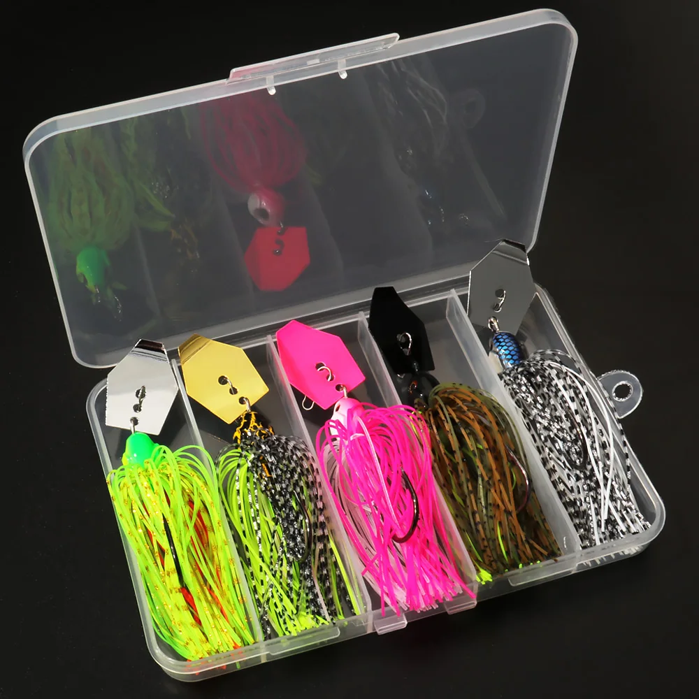 Spinner Bait 7g/9g/12g/14g/21g - Fishing Hook Weedless avaliação e preço